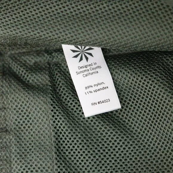 Athleta Palisade Ankle Pant Jasper Olive Green Size 6 Athleisure Casual Outdoor - Picture 10 of 15